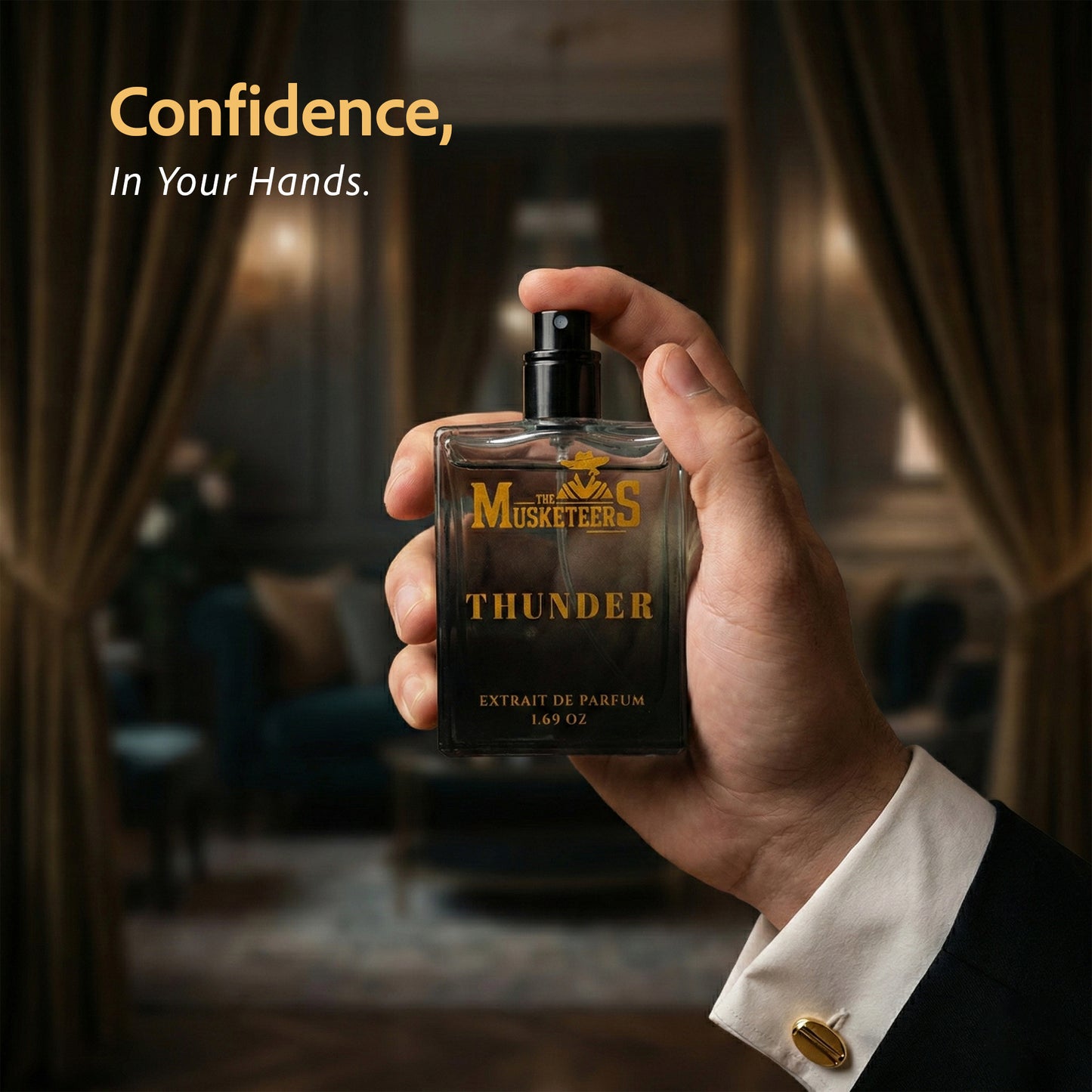 The Musketeers Thunder Premium Perfume – 50ML