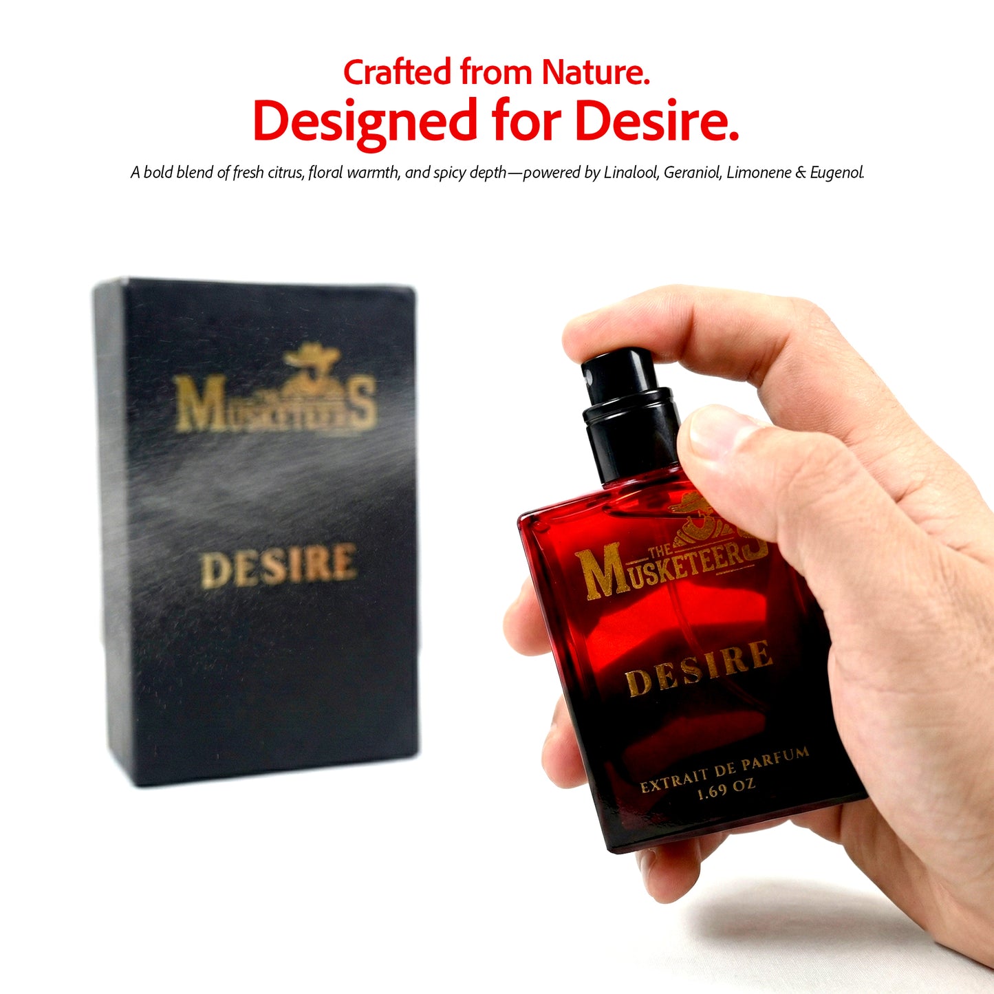 The Musketeers Desire Premium Perfume – 50ML