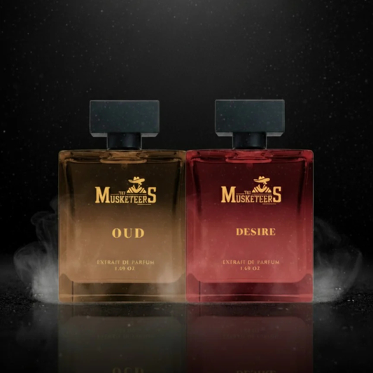 The Musketeers Premium Perfumes Combo Pack (Oud+Desire) – 2x50ML