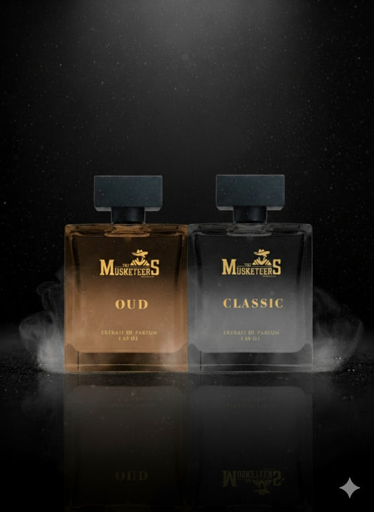 The Musketeers Premium Perfumes Combo Pack (Oud+Classic) - 2x50ML